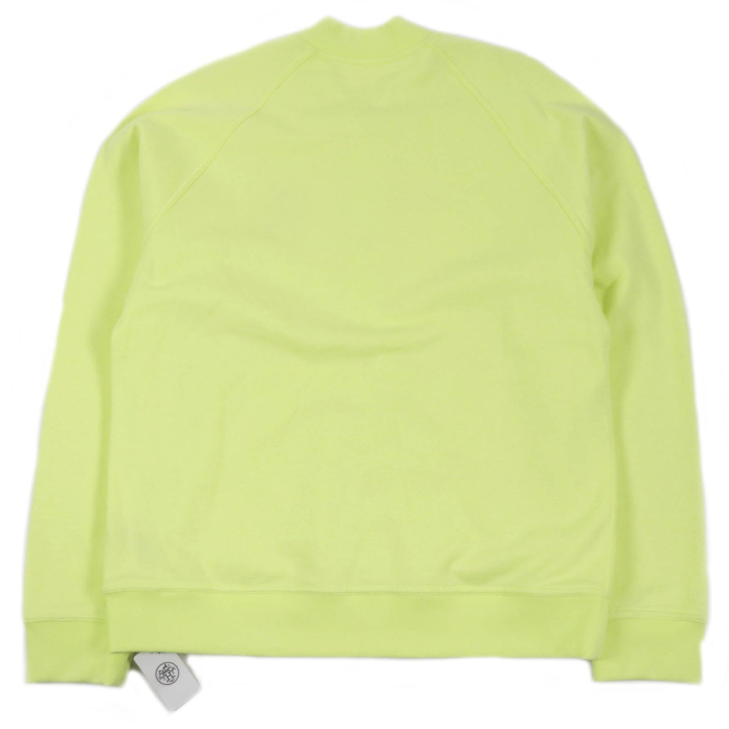 HERMES Blouson Main: 100% cotton, Part: 90% cotton, Part: 10% polyurethane, Leather part: sheepskin Light green Chevaux en Symetrie mens  d