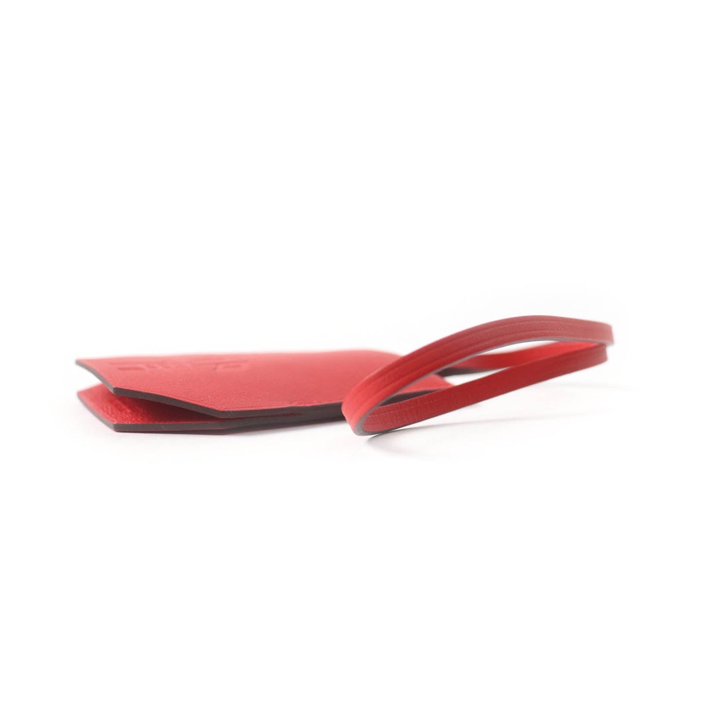 HERMES Bag charm Main: Leather Part: Gold Plated Red Women  d
