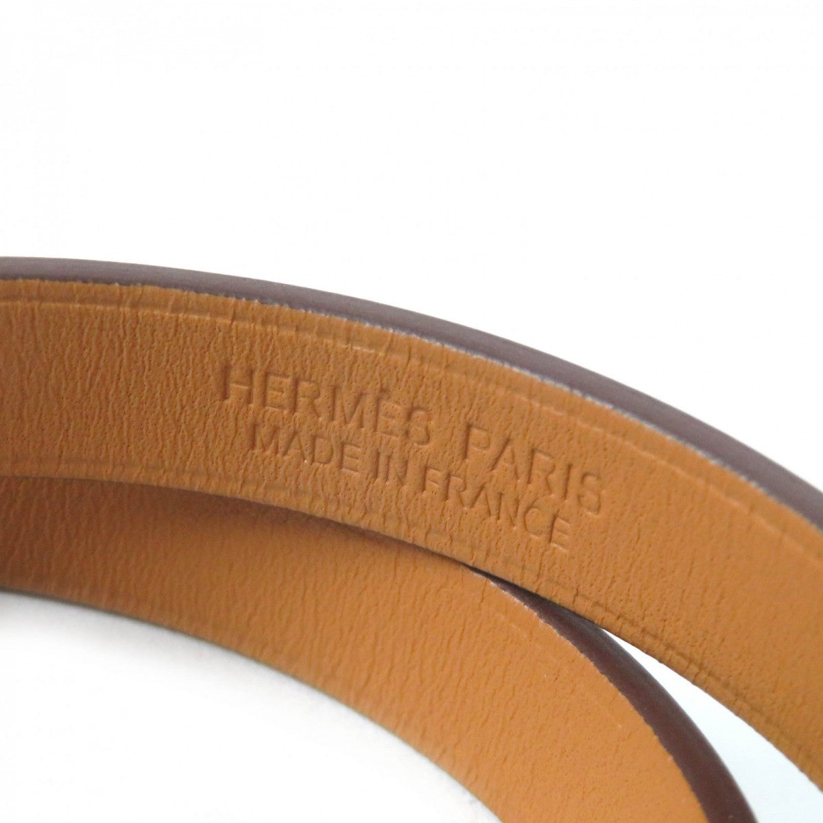HERMES bracelet Main: Vaux Swift Green Ivory Mini kelly Doubletour Lucky Daisy Women  d