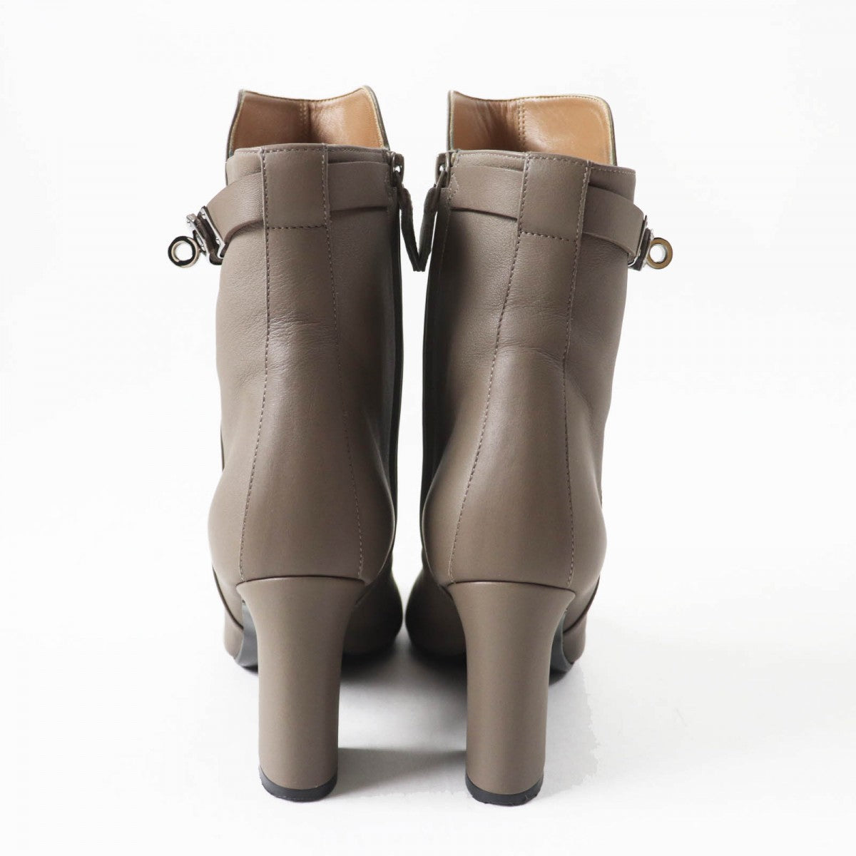HERMES short boots Main: Leather Ethane Jews Women 36  d