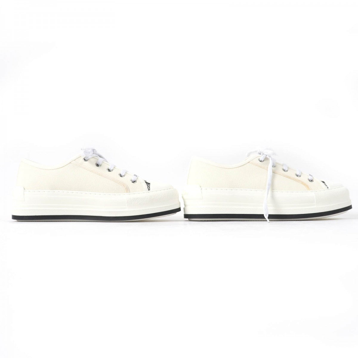 Christian Dior Low cut sneakers Main: Canvas Ivory Walk�fn�fDior Women 38