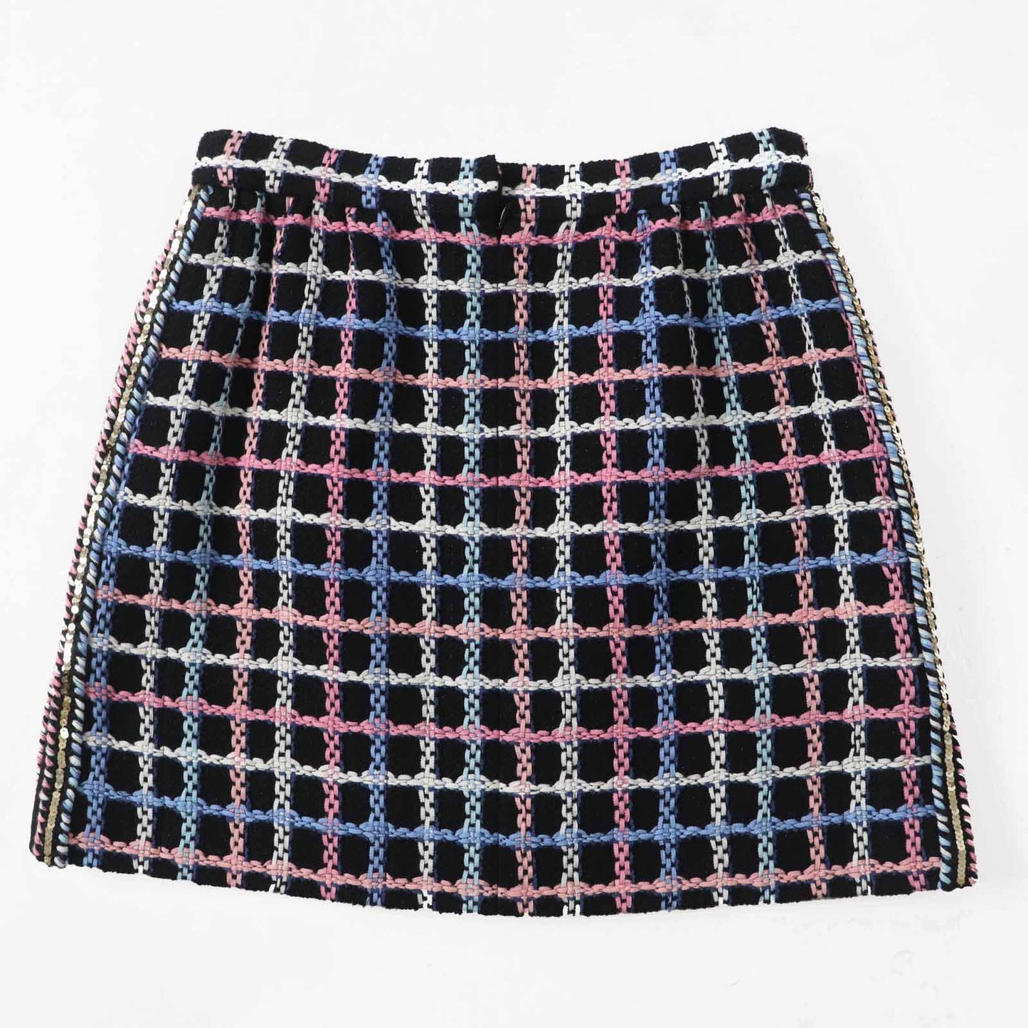 Chanel 22 Runway wear Cotton Polyamide Tweed Skirt