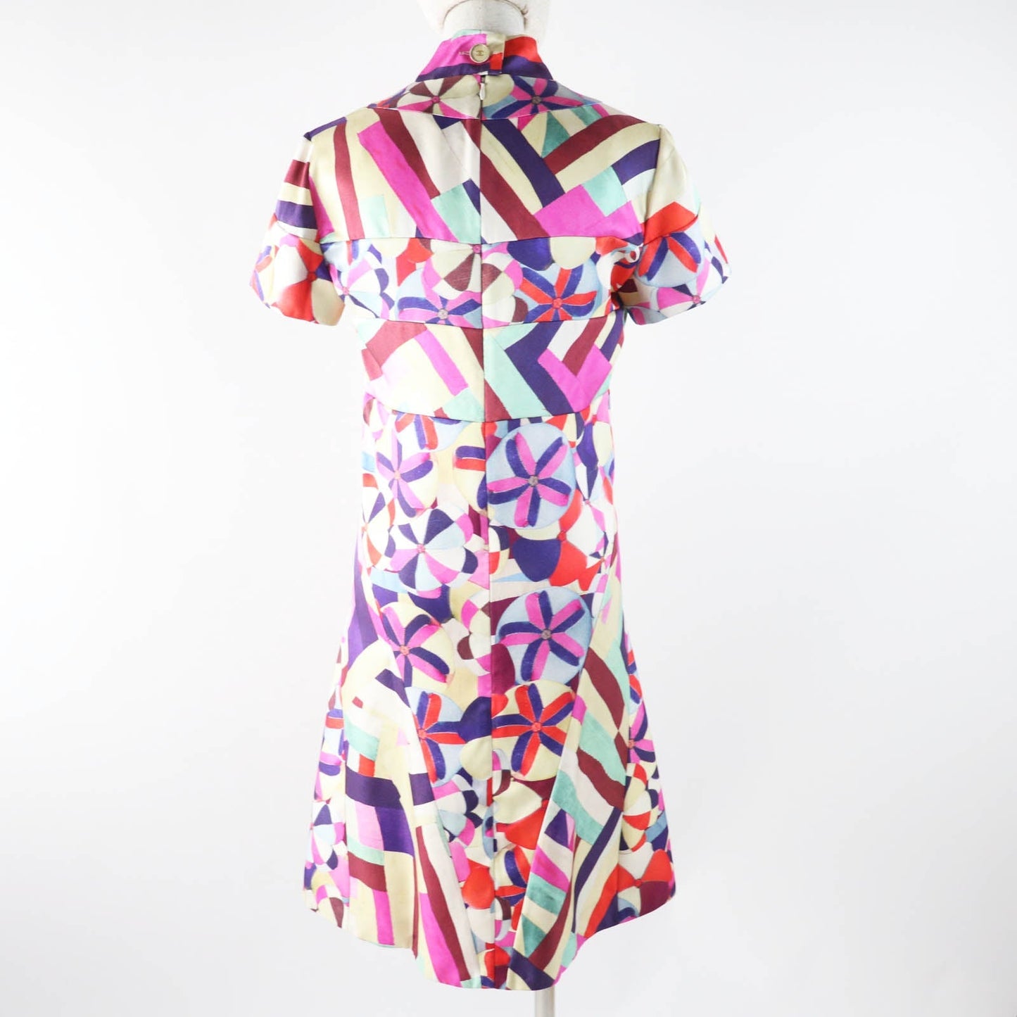 Chanel COCO Mark Pattern Silk One Piece