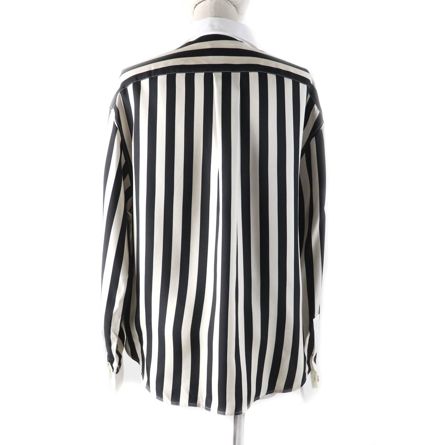 Saint Laurent Silk Long Sleeve Shirt Women