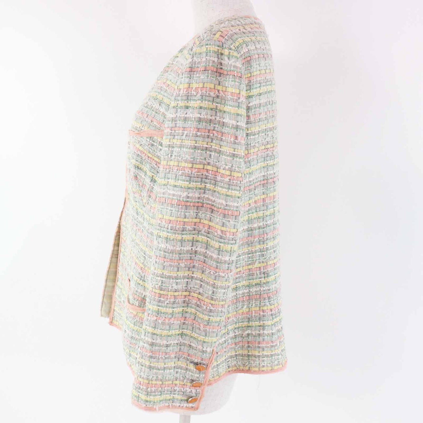Chanel Ribbon tweed Silk Jacket