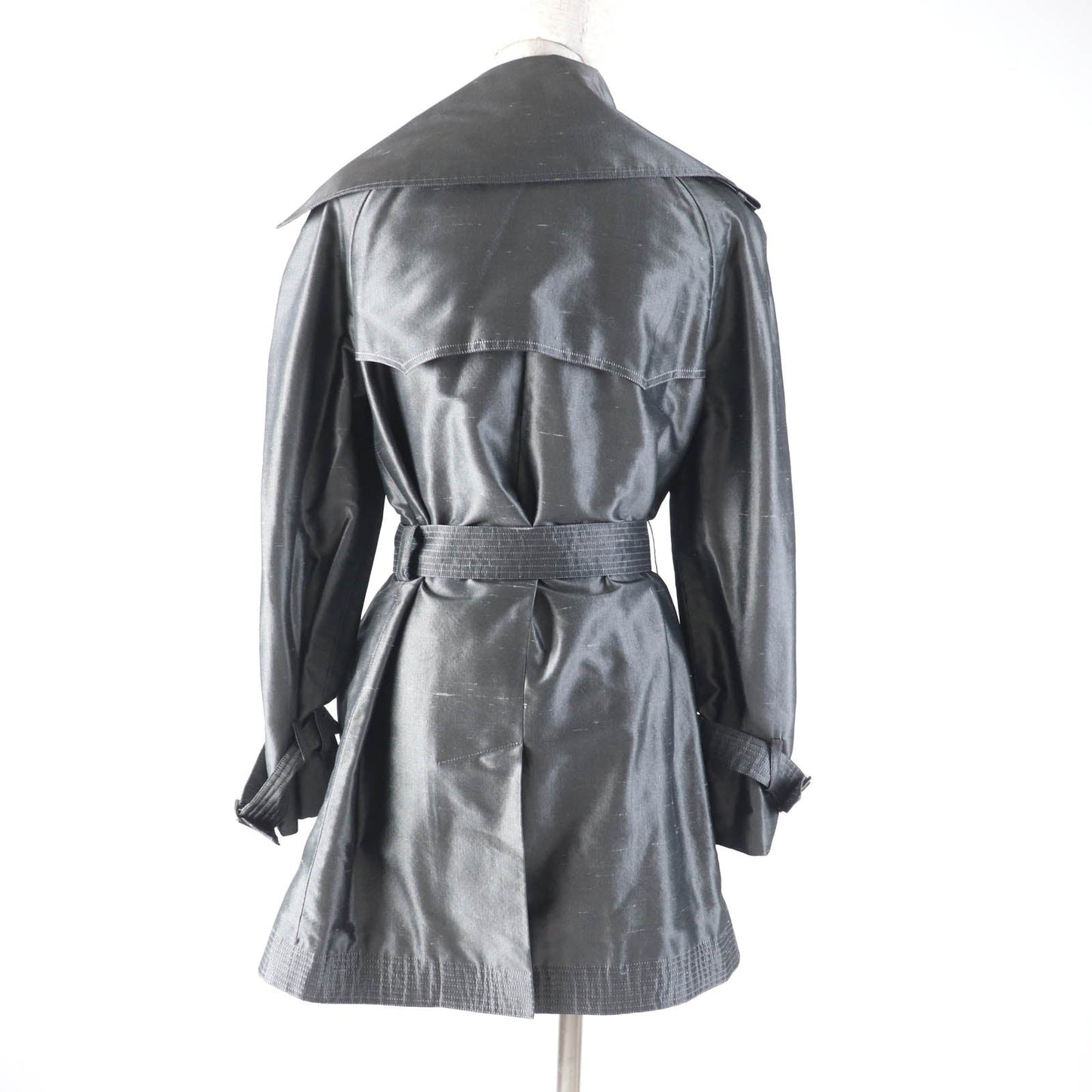 Chanel Trench Coat Silk Trench Coat
