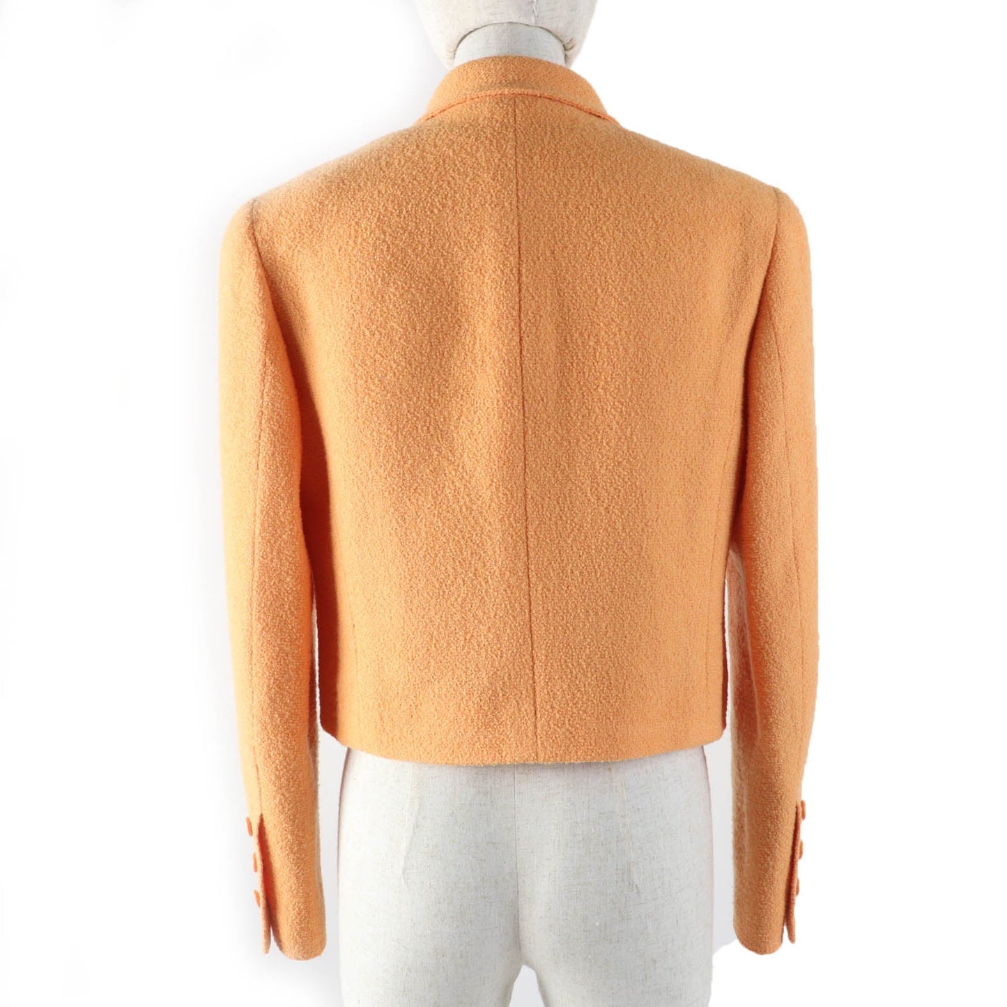 Chanel Tweed Wool Nylon Tailored Jacket