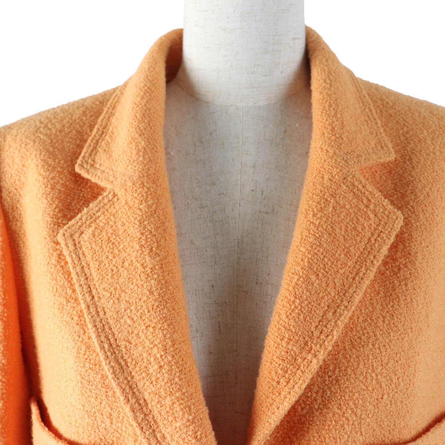 Chanel Tweed Wool Nylon Tailored Jacket