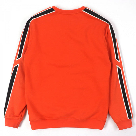 HERMES sweat cotton Orange black white Run H XS