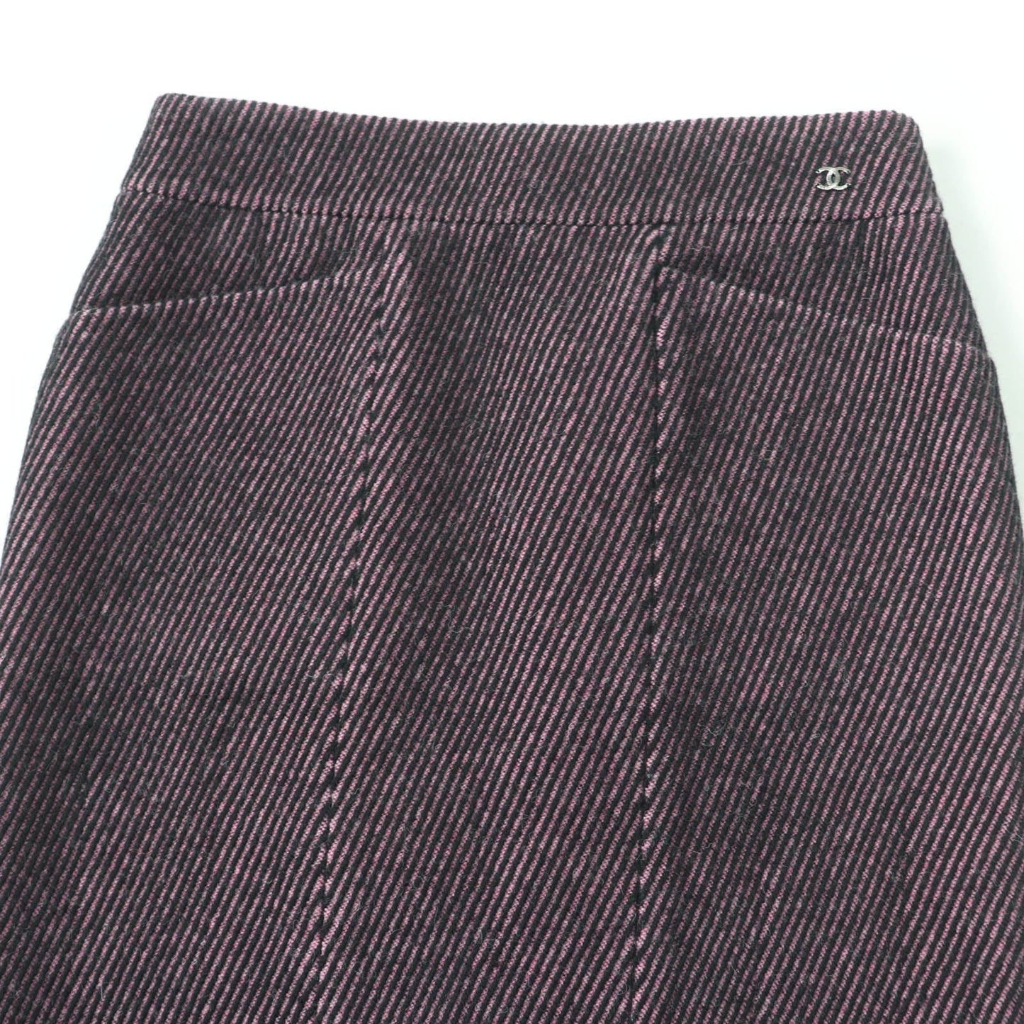 Chanel 22K P73608V65162 Wool Silk Skirt
