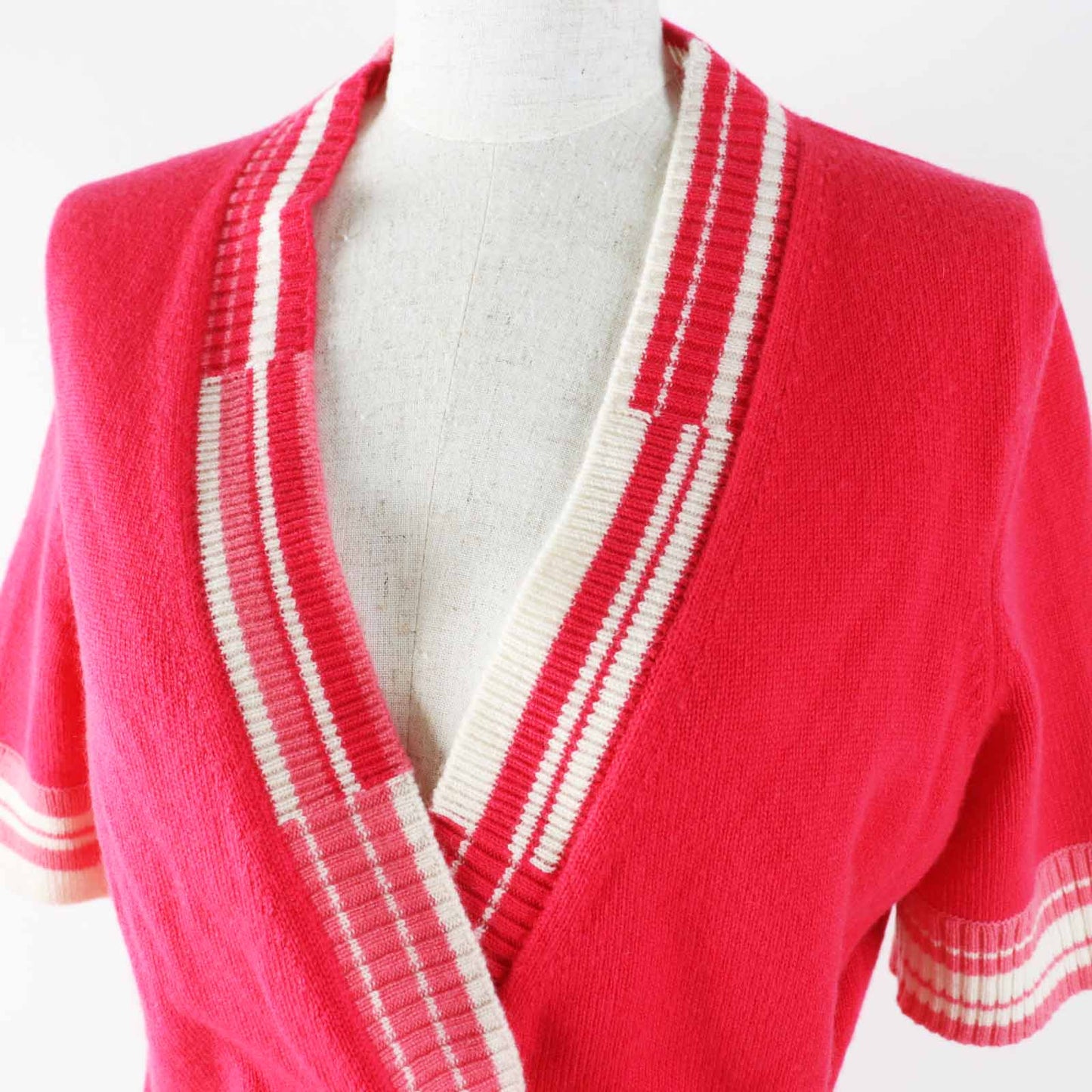 Chanel P60724 Cashmere Knit Cardigan