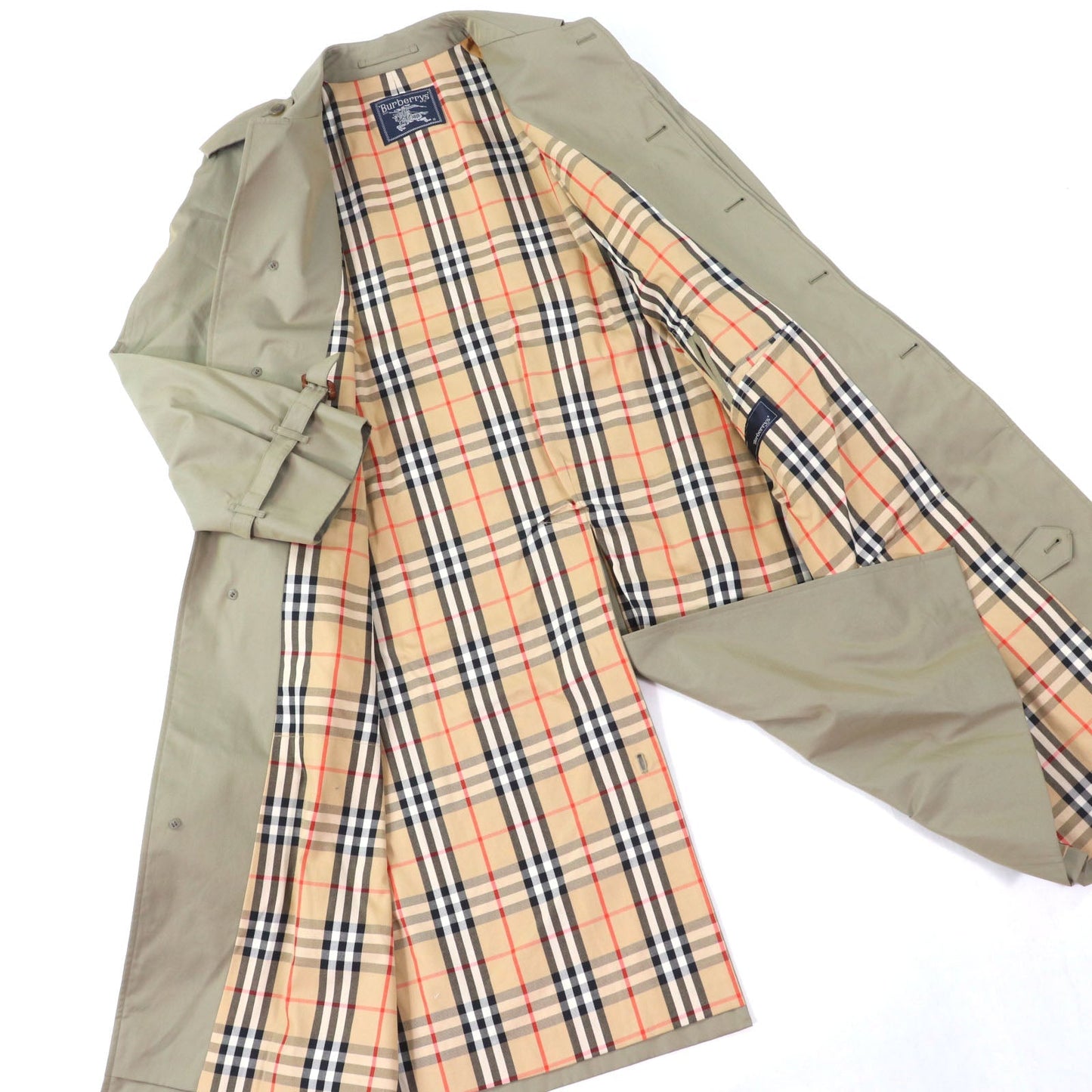 Burberrys Trench Coat Cotton Coat