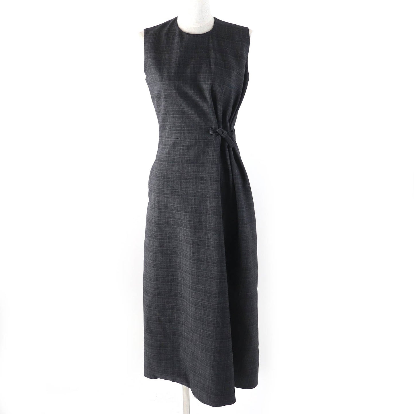 Christian Dior Checked Wool Silk Dress
