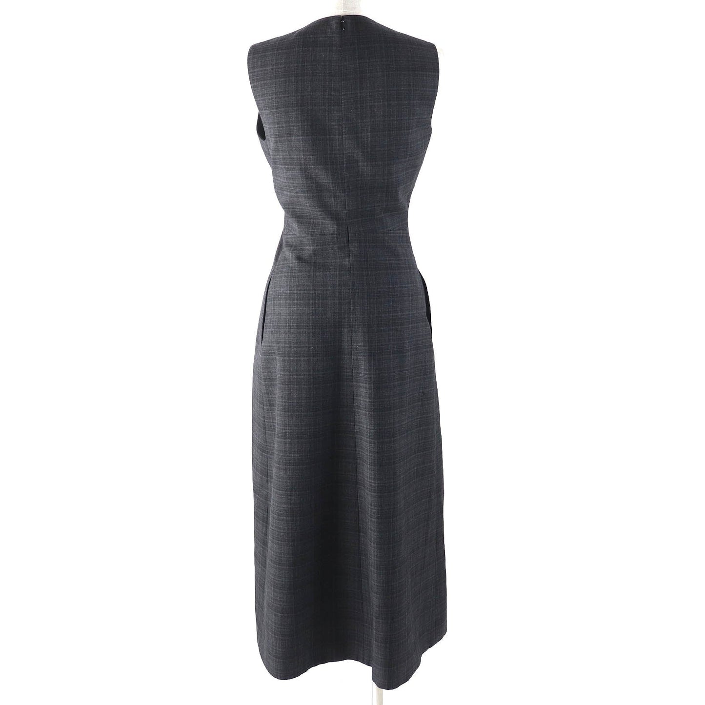 Christian Dior Checked Wool Silk Dress