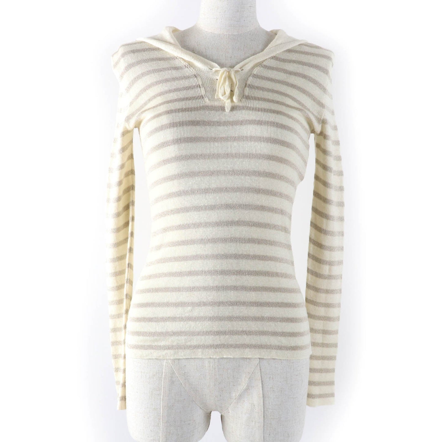 Christian Dior 214S27AM903 Linen Rayon Linen Cashmere Silk Knit