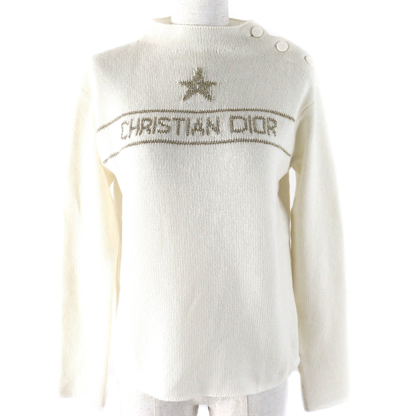 Christian Dior 24AW Star Signature Logo Cashmere Knitwear