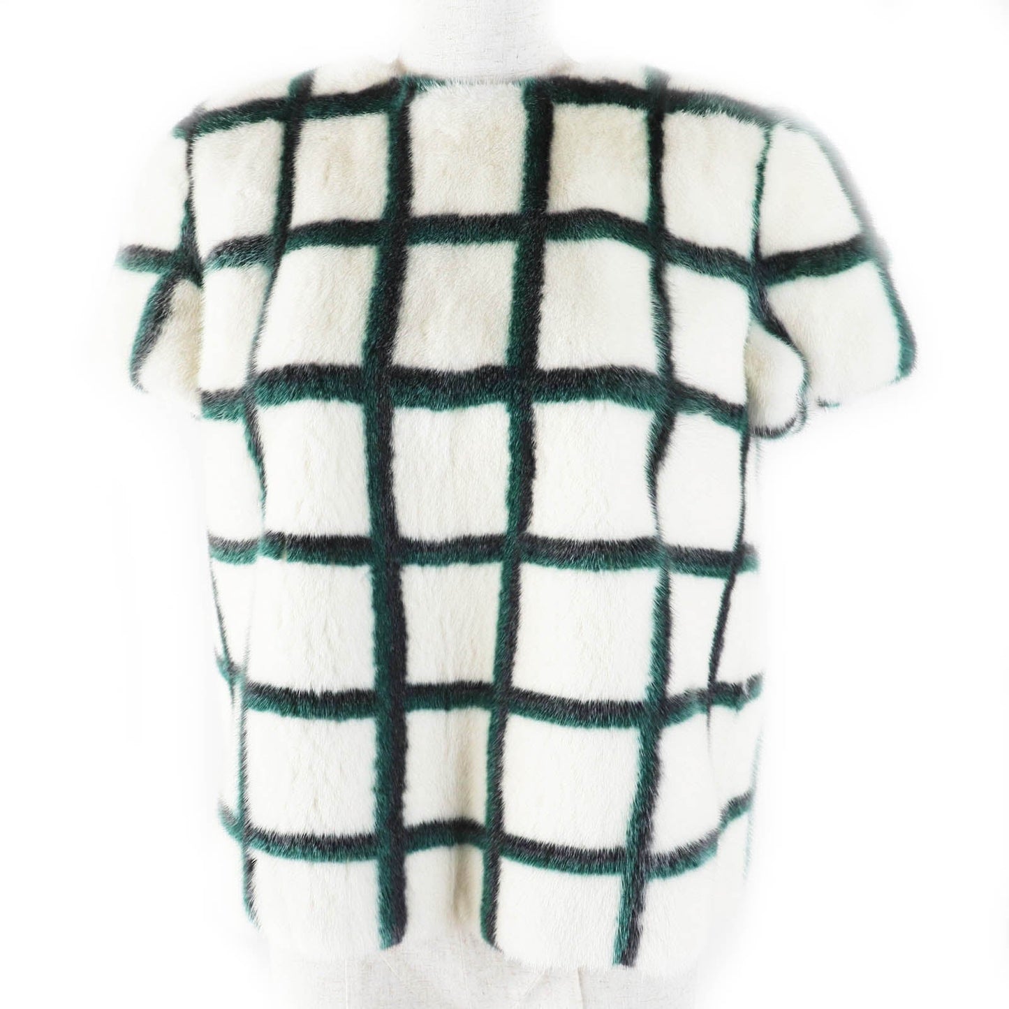 Christian Dior 5A26586A6035 Mink Silk Short Sleeve Top