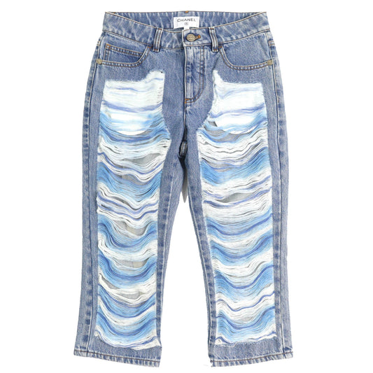 Chanel P60217V46019 Cotton Polyamide Pants