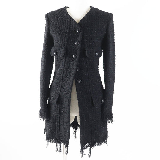 Chanel 22C P71826 Cotton Polyamide Coat