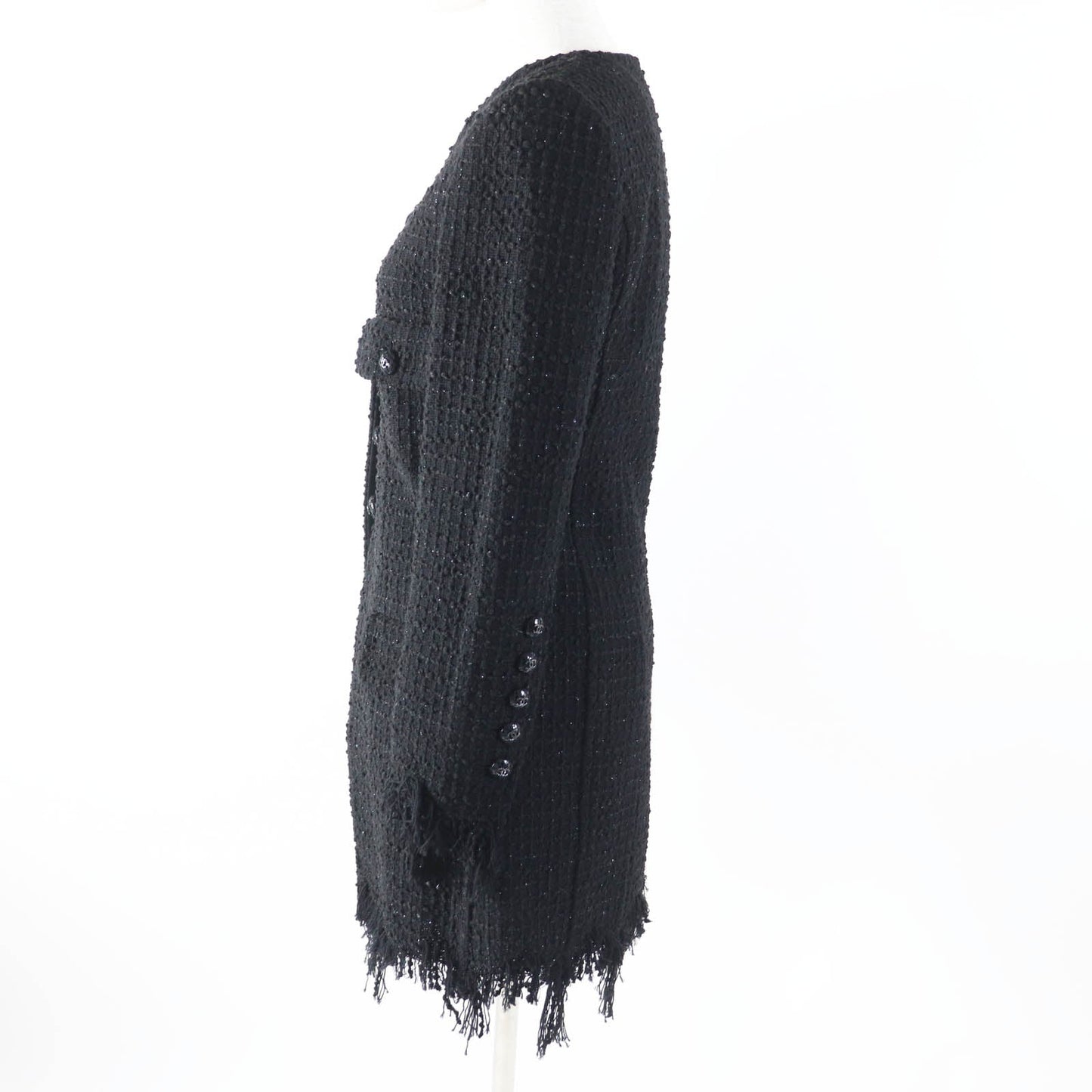 Chanel 22C P71826 Cotton Polyamide Coat