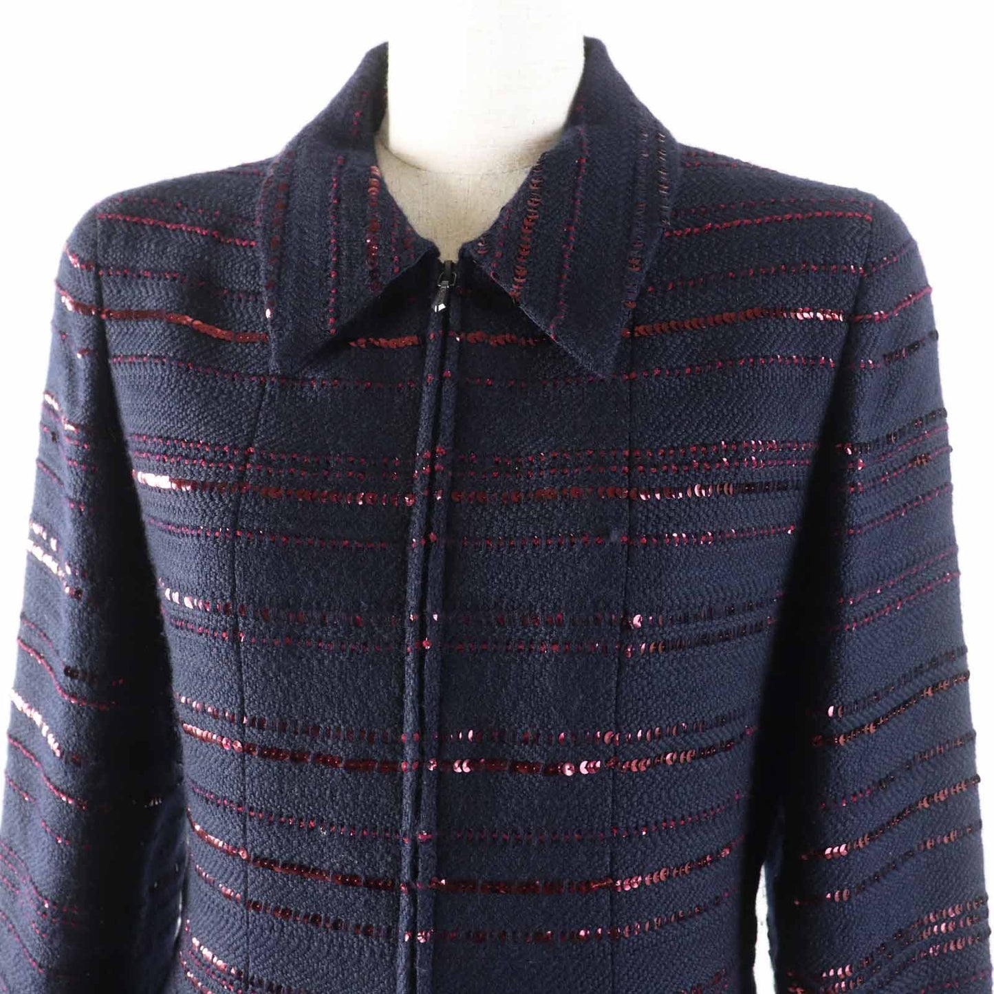 Chanel COCO Mark Tweed Wool Setup