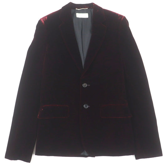 Saint Laurent Paris tailored jacket Velour Silk Lined Jacket