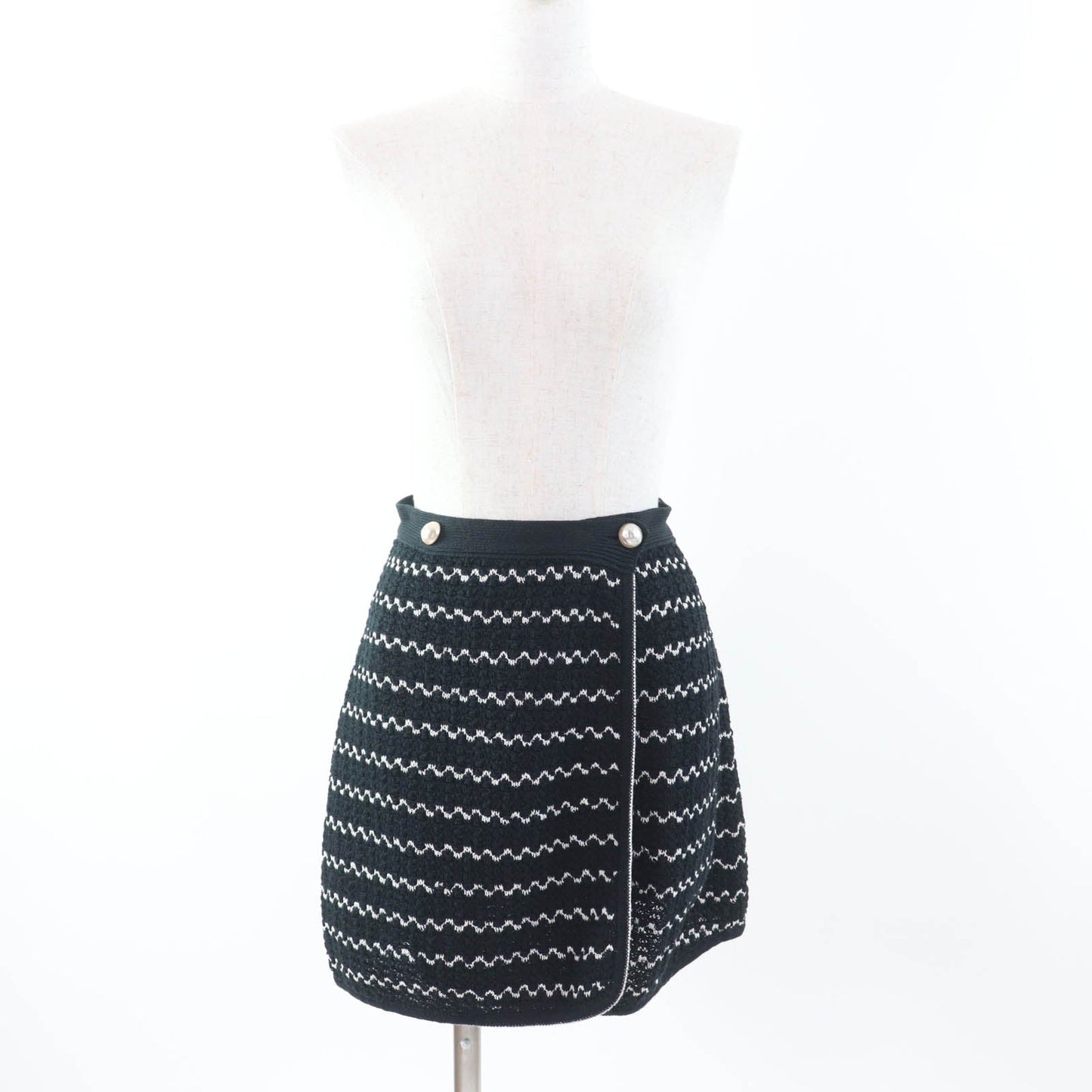 Chanel P49277 Cotton Rayon Skirt