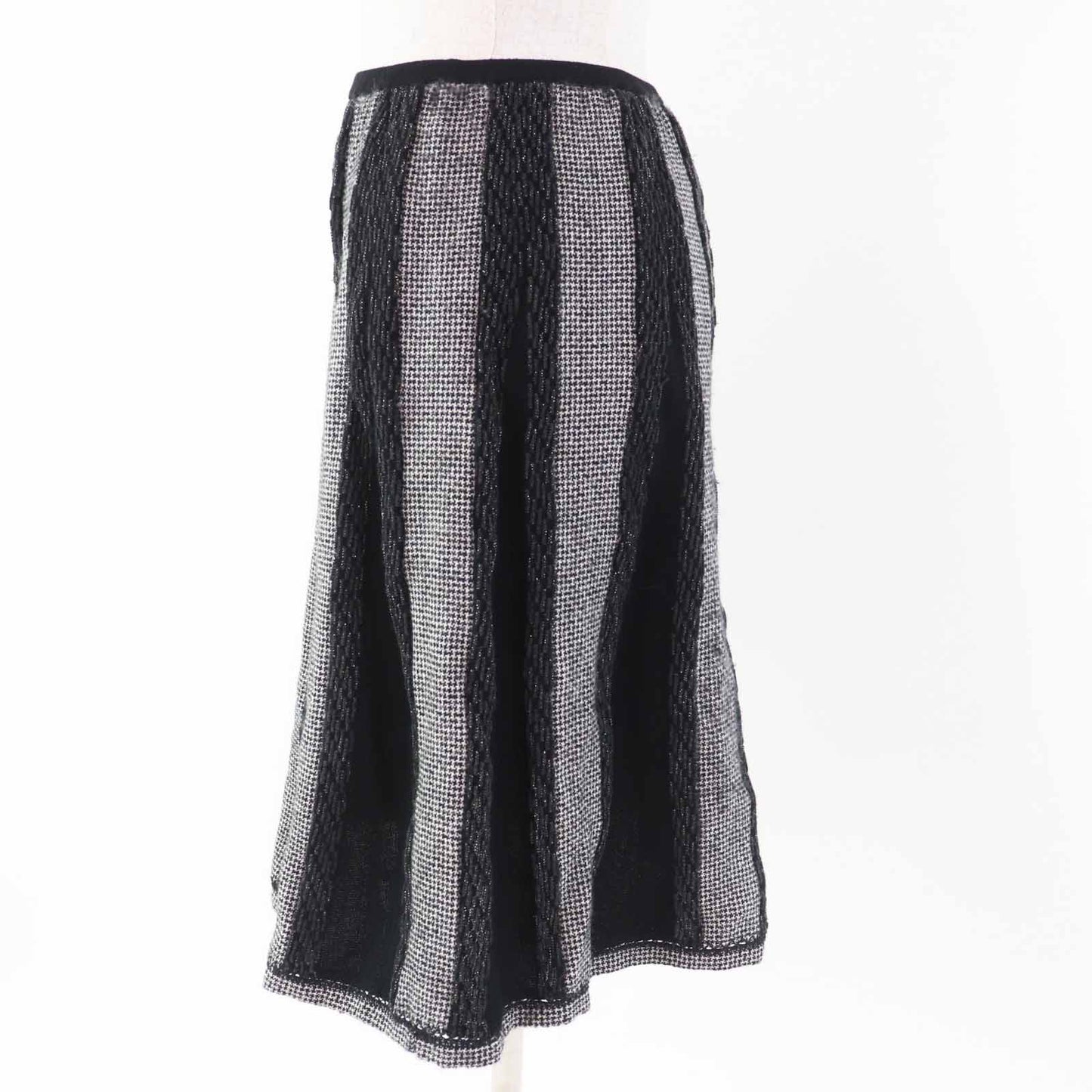 Chanel COCOMark plate Wool Skirt