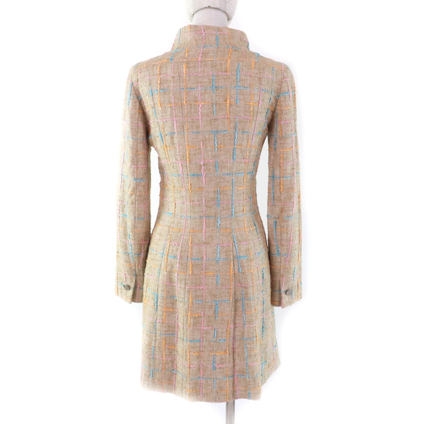 Chanel COCO Mark Buttoned Viscose (rayon) Coat