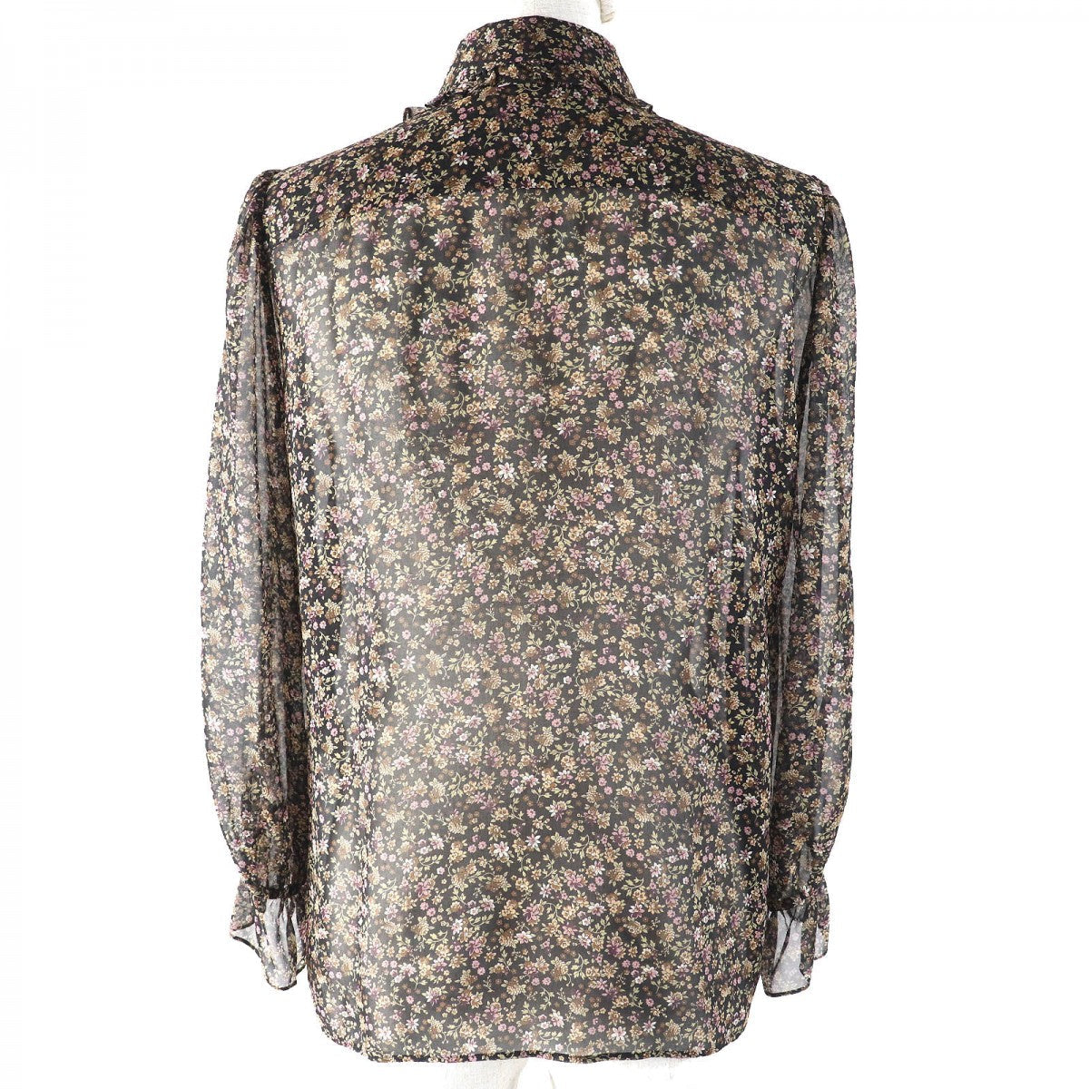 CELINE blo  Main: 100% silk Black Brown type Women 34