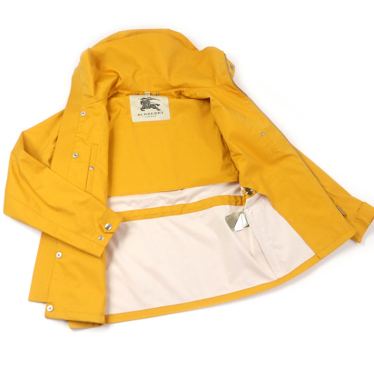Burberry London Cotton Wool Hooded Mountain Parka