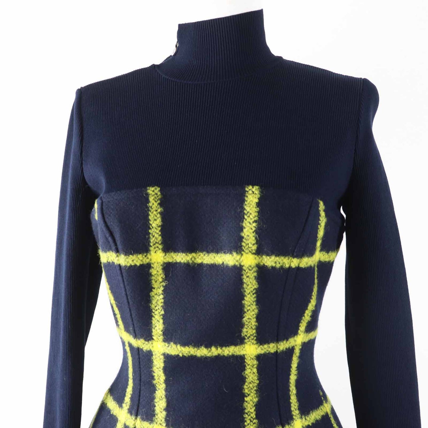 Christian Dior 5A21617A1161 Wool Mohair Dress