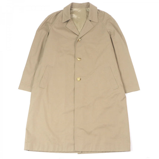 CELINE coat 2M82A004N Outer: 65% polyester, Outer: 35% cotton, Lining: 54% cupra, Lining: 46% rayon, Part: 100% cotton beige mens 46