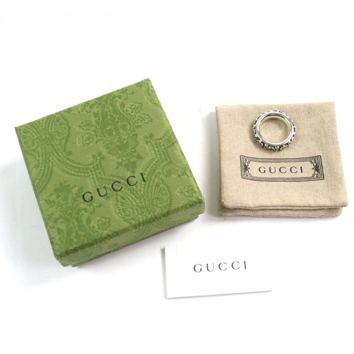 GUCCI Ring 728261 Main�FAG925 Silver mens 15