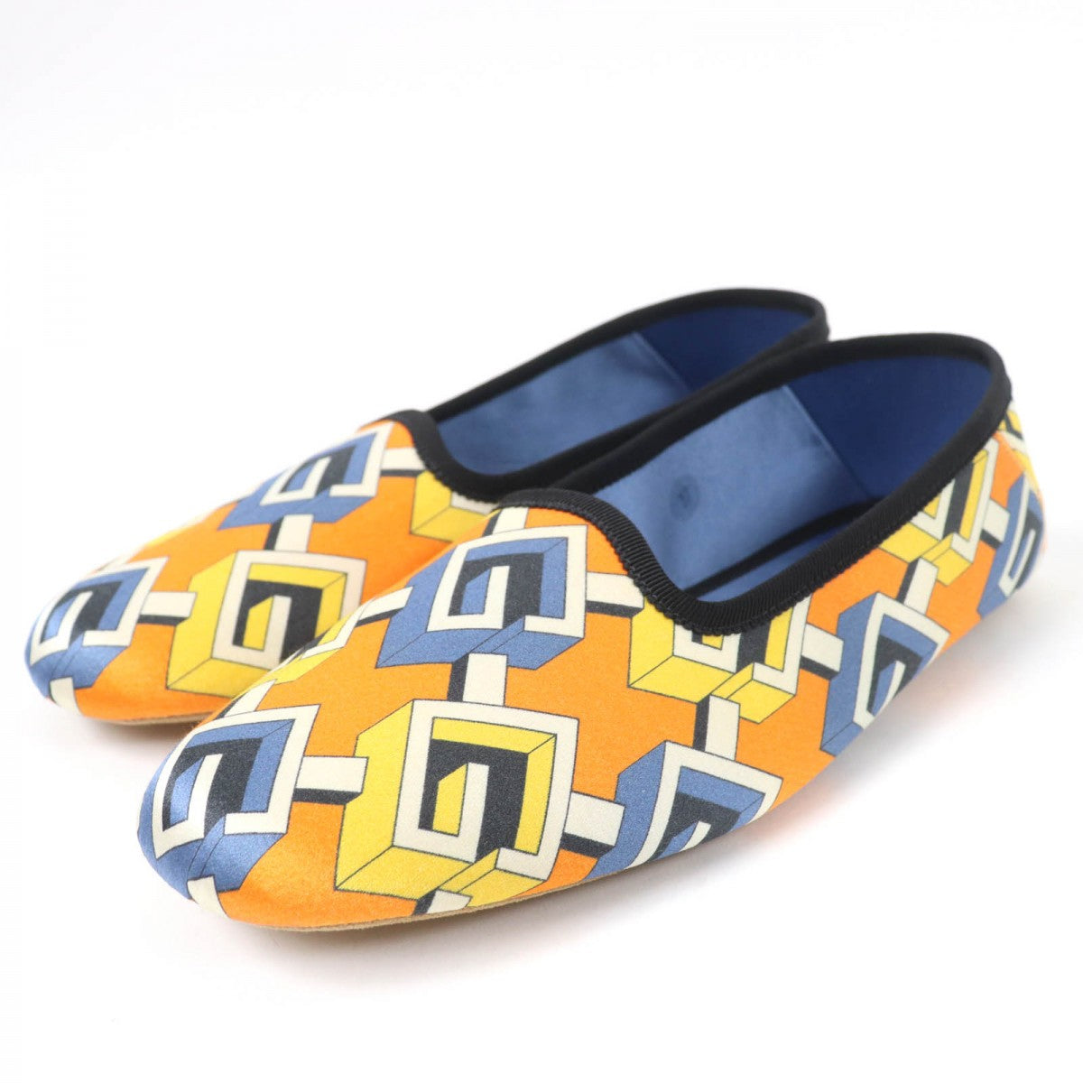 GUCCI Leather shoes Main�FSatin Orange type Women 37