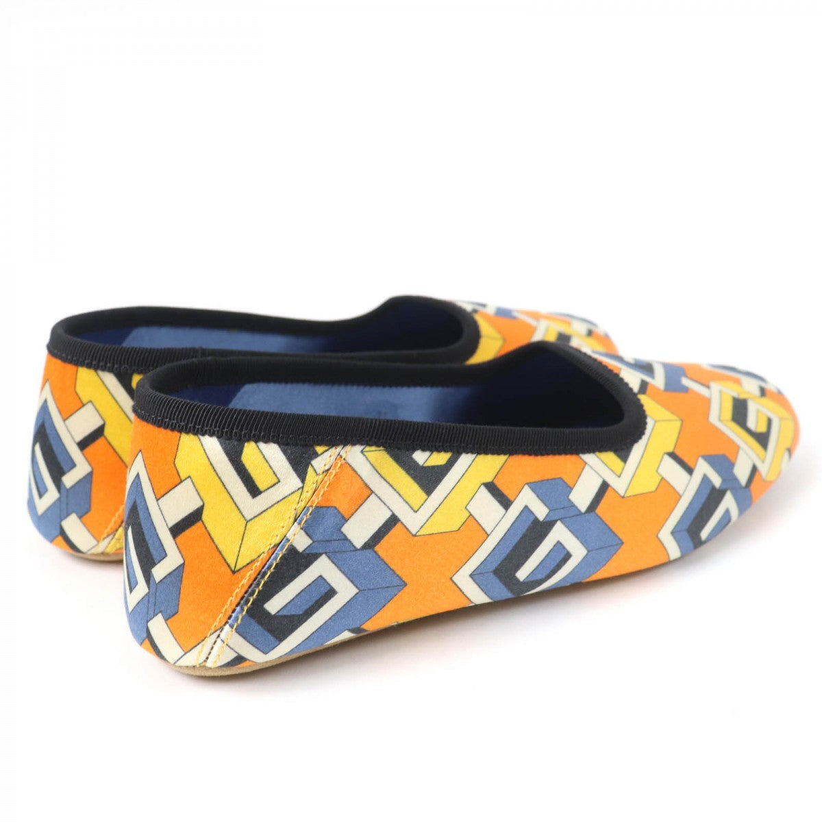 GUCCI Leather shoes Main�FSatin Orange type Women 37