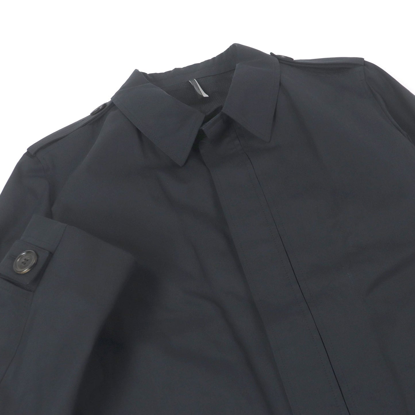 Dior HOMME Logo button Cotton Polyester Coat