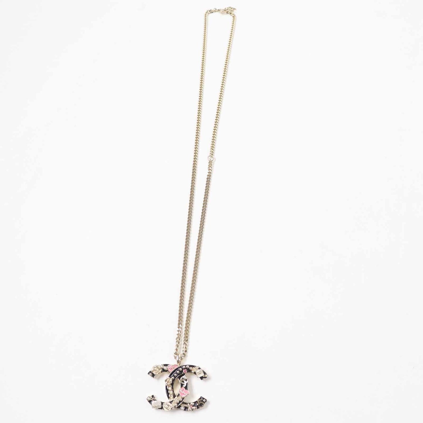 Chanel Camellia Perfume Bag Icon Design Necklace