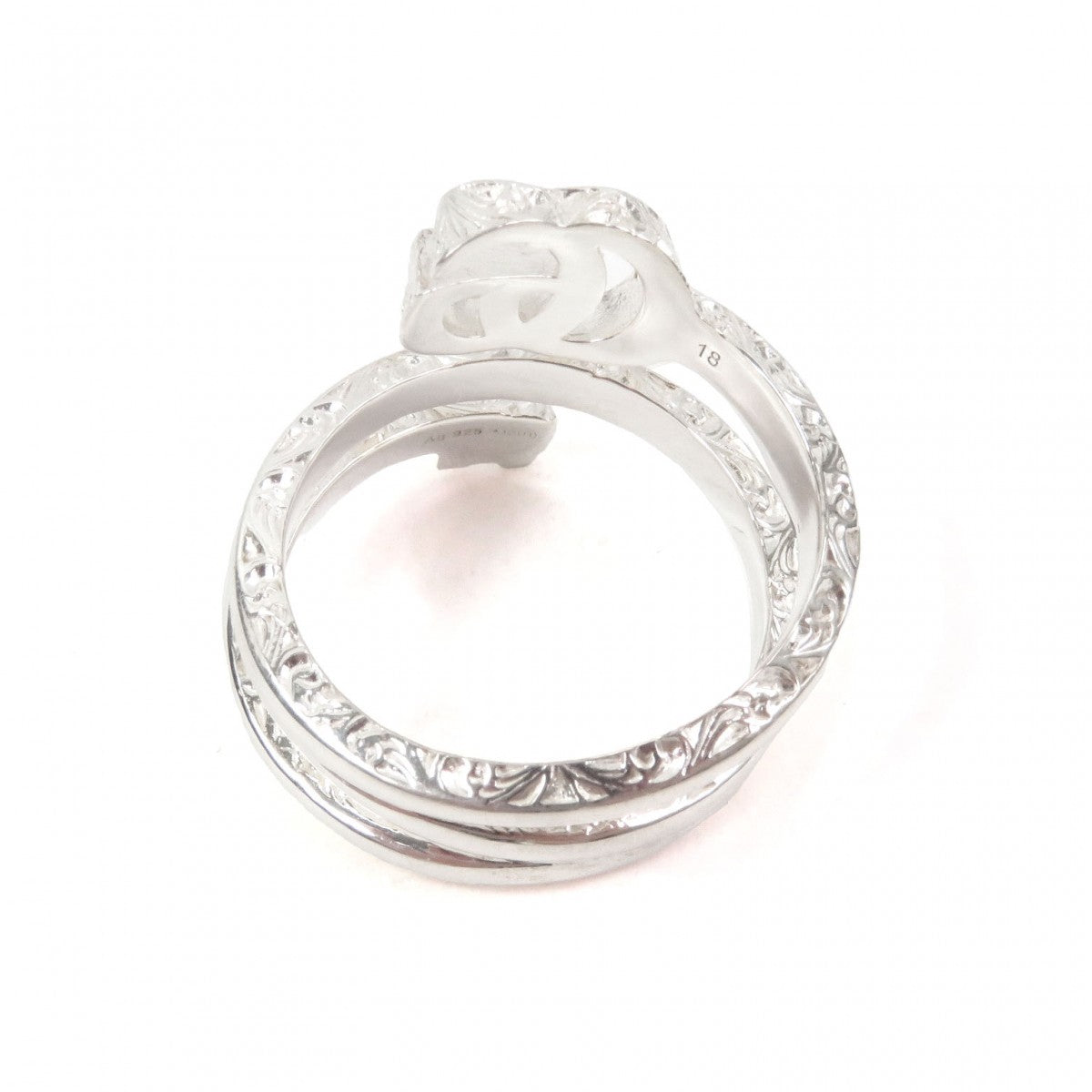 GUCCI Ring 770719 Main�FAG925 Silver mens 18