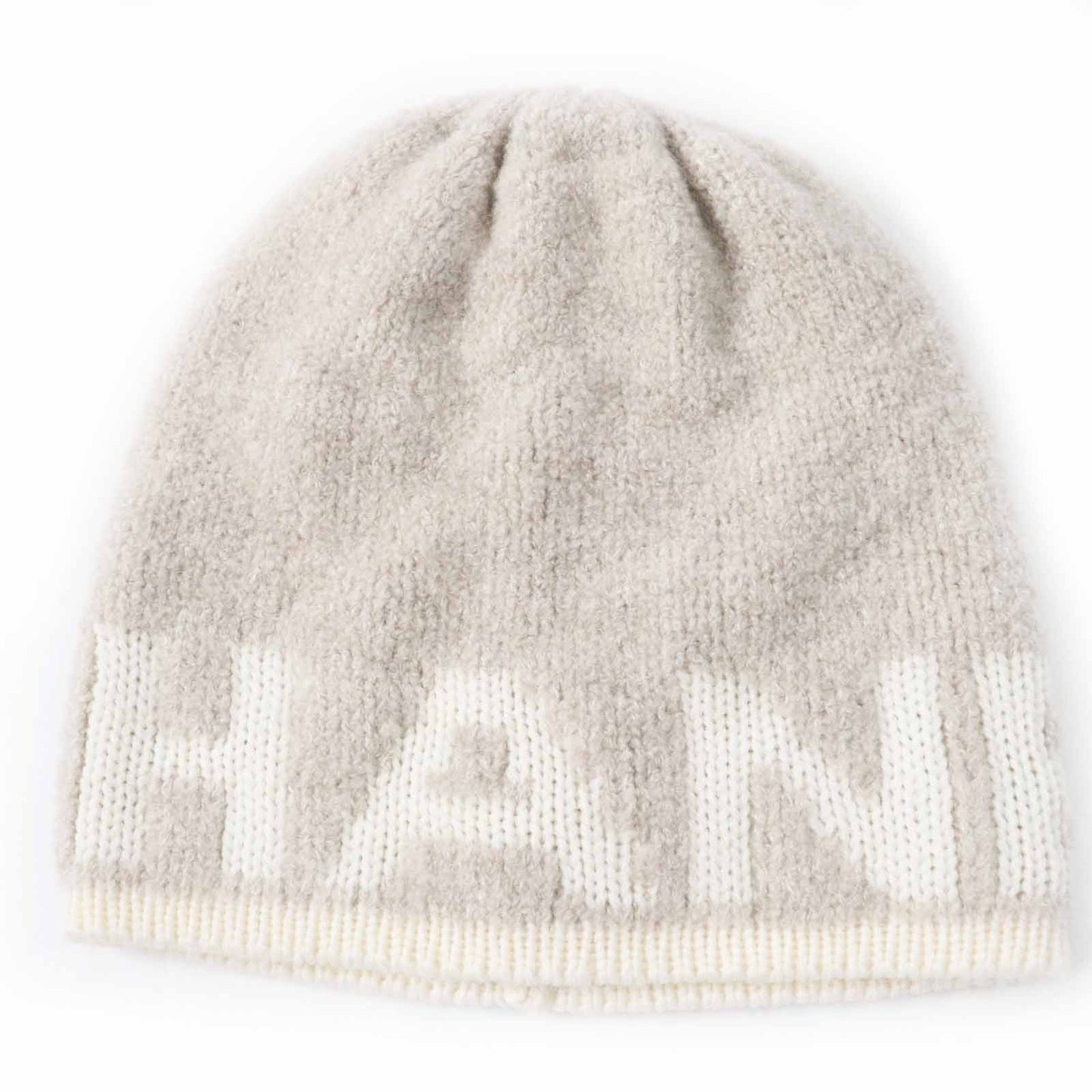 Chanel Logo Cashmere Wool Knit Cap