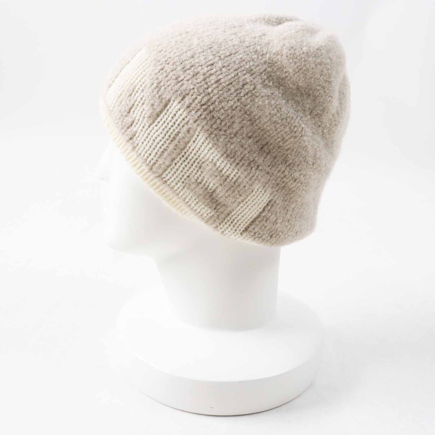 Chanel Logo Cashmere Wool Knit Cap