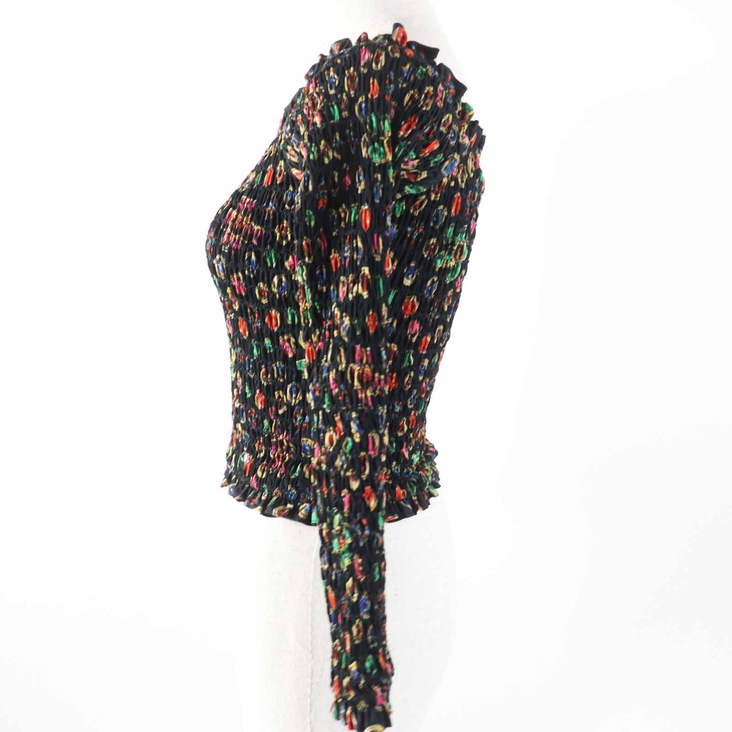 Chanel COCO Mark All-over Print Polyester Elastane Blo