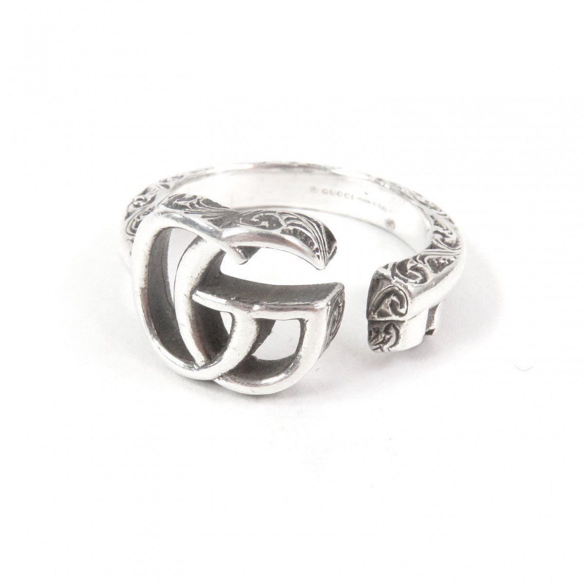 GUCCI Ring 627760 Main�FSV925 Silver Arabesque mens