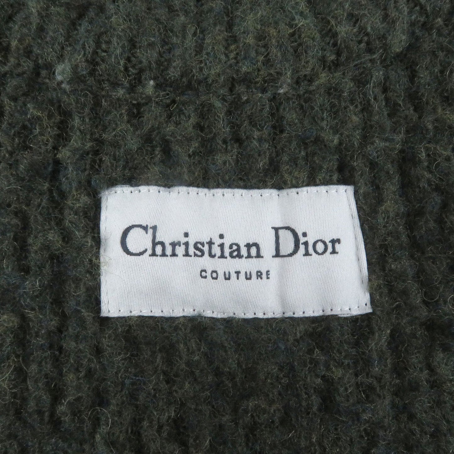 Dior DIOR knit COUTURE Wool Knitwear
