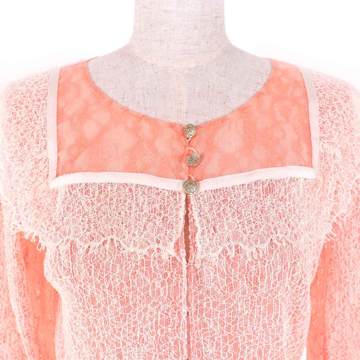 Chanel COCO Mark Cardigan Cotton Cardigan