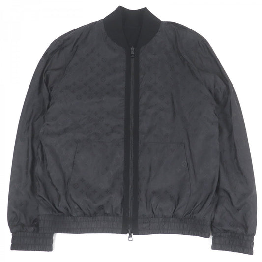 LOUIS VUITTON Bomber jacket Outer: 100% cotton, Lining: 100% polyamide (nylon) black mens XL
