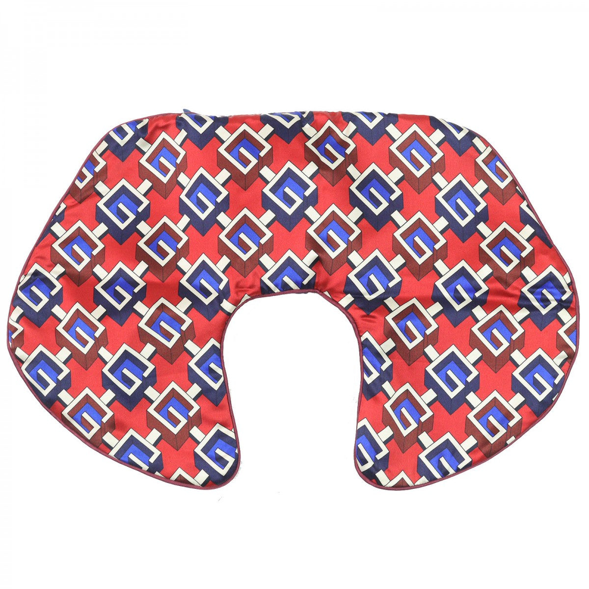 GUCCI Other miscellaneous goods Main: 100% silk Red Geometric G Print Travel Set Women(Unisex)