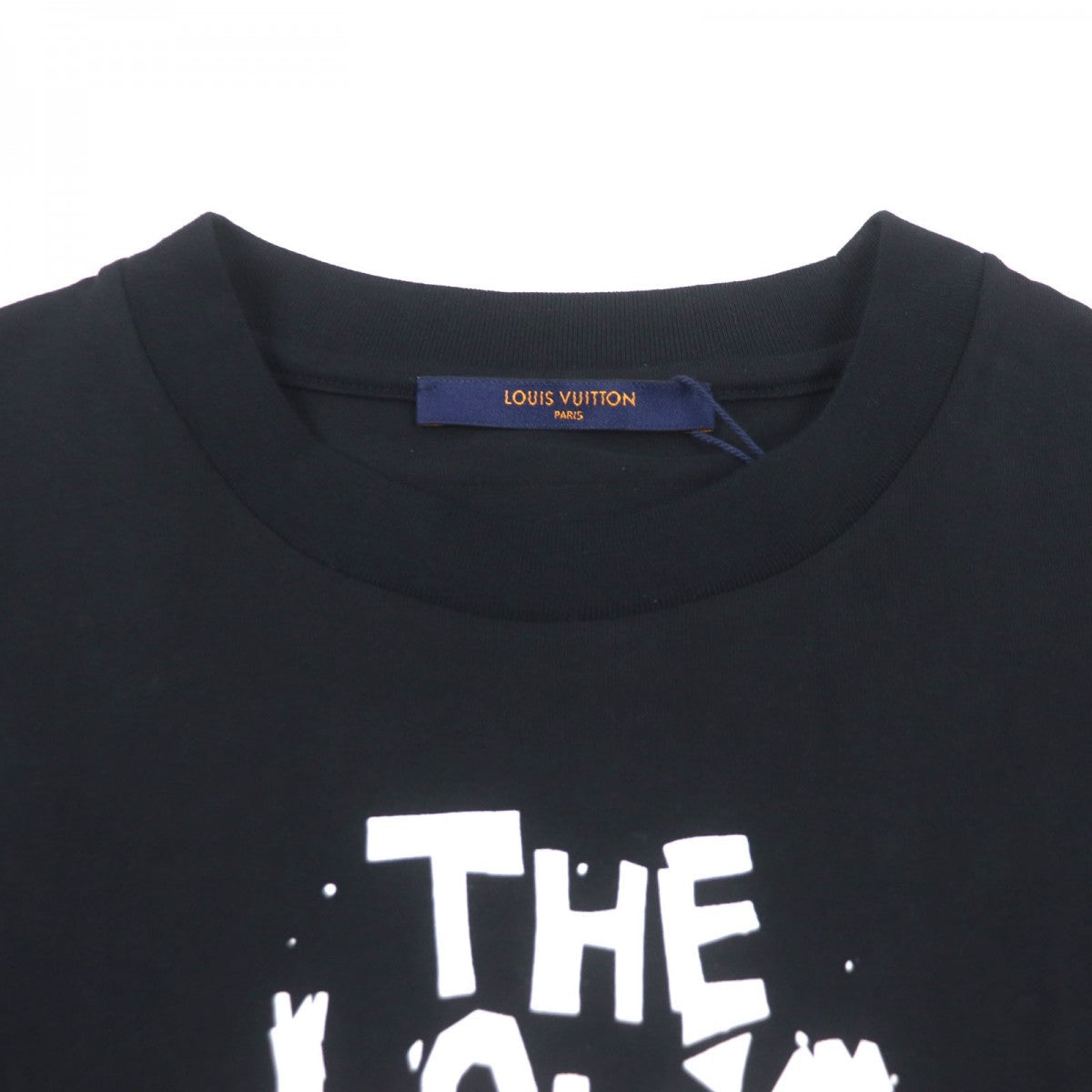 LOUIS VUITTON Short sleeve T-shirt Main: 100% cotton black mens S