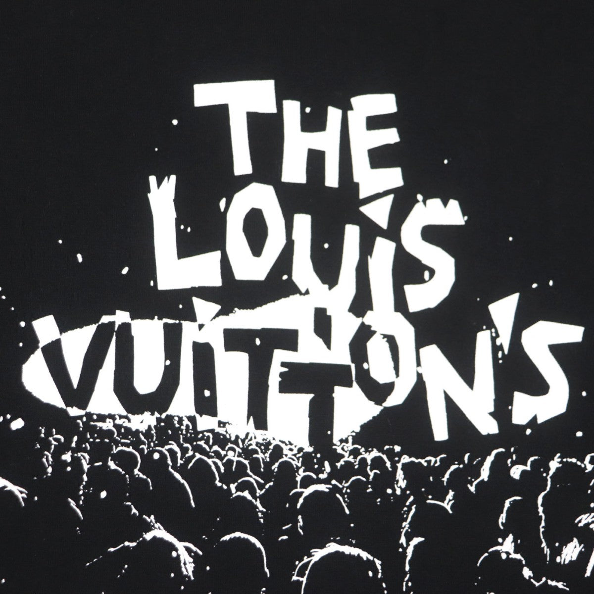 LOUIS VUITTON Short sleeve T-shirt Main: 100% cotton black mens S