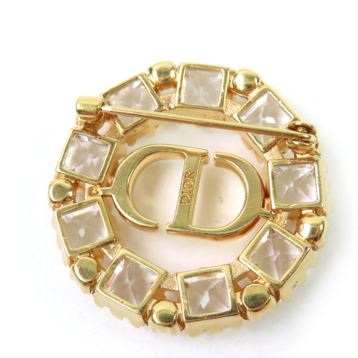 Christian Dior PETIT CD Brooch